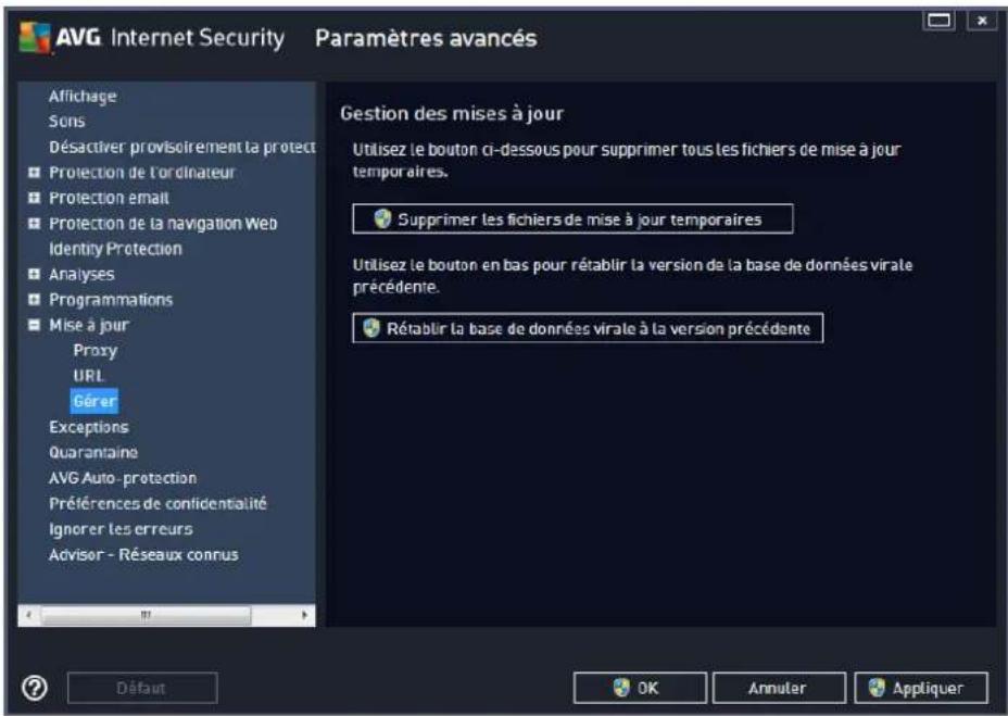 AVG Internet Security 2014 - Gérer - 1