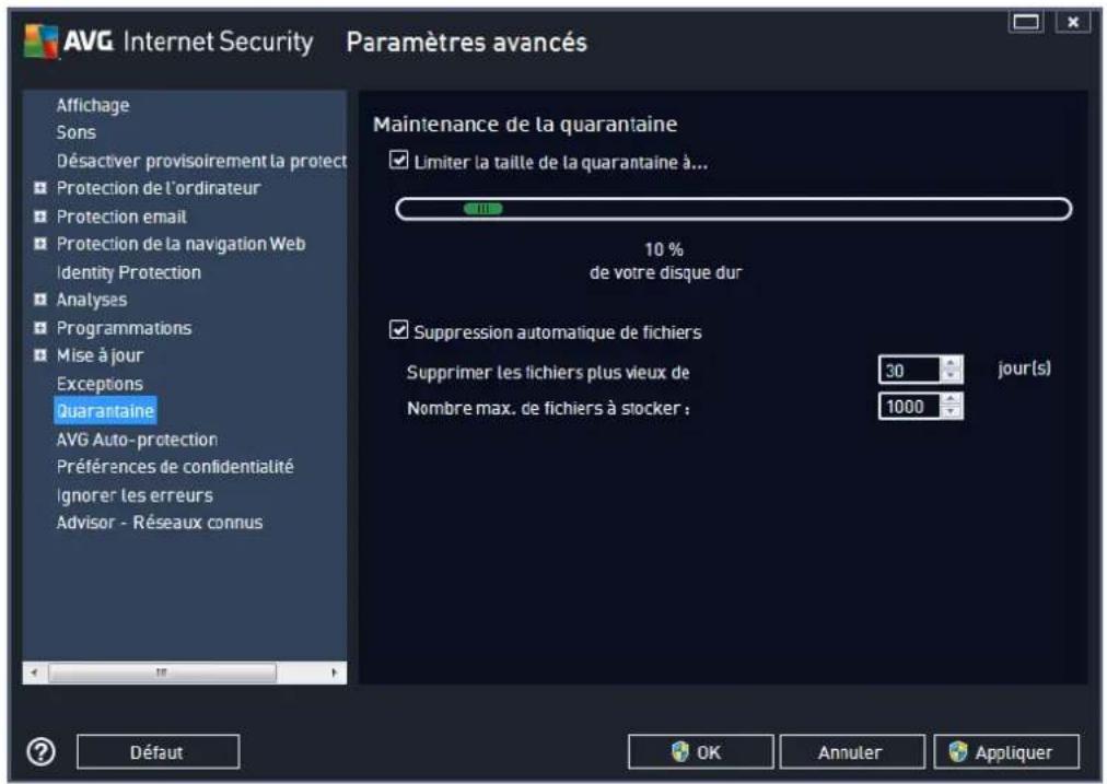 AVG Internet Security 2014 - Quarantaine - 1