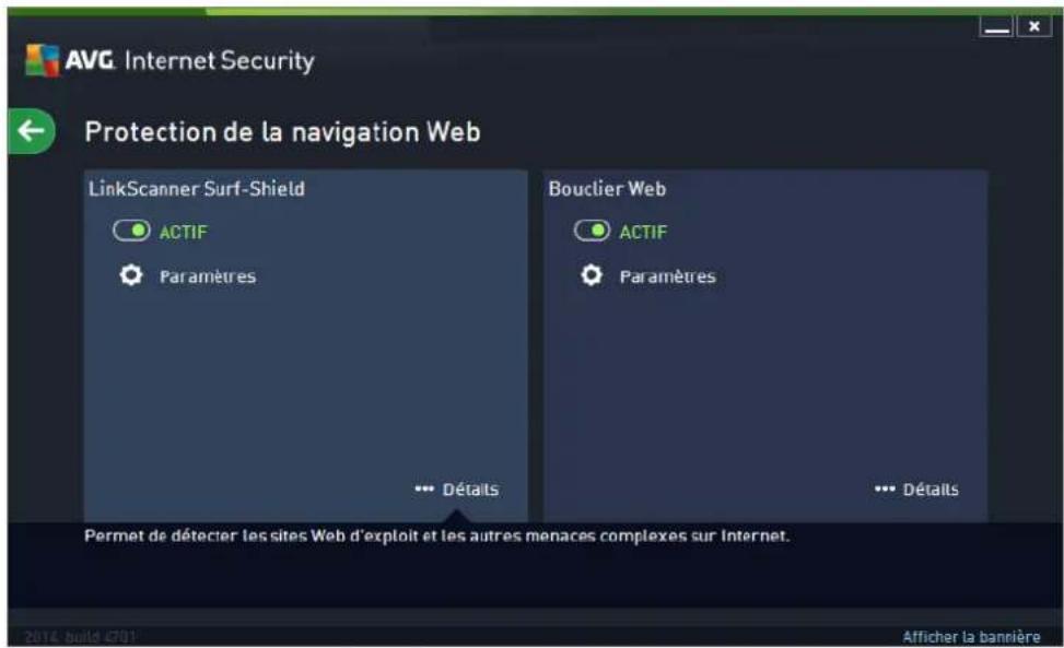 AVG Internet Security 2014 - Protection de la navigation Web - 1