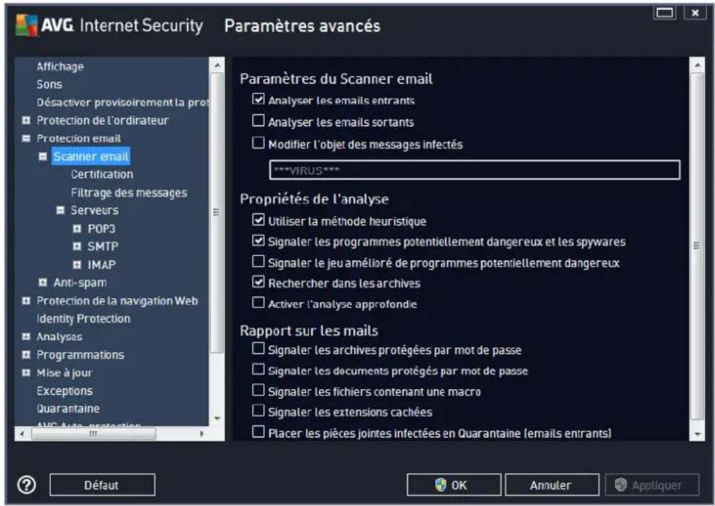 AVG Internet Security 2014 - Scanner email - 1