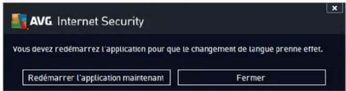 AVG Internet Security 2014 - Sélection de la langue - 1