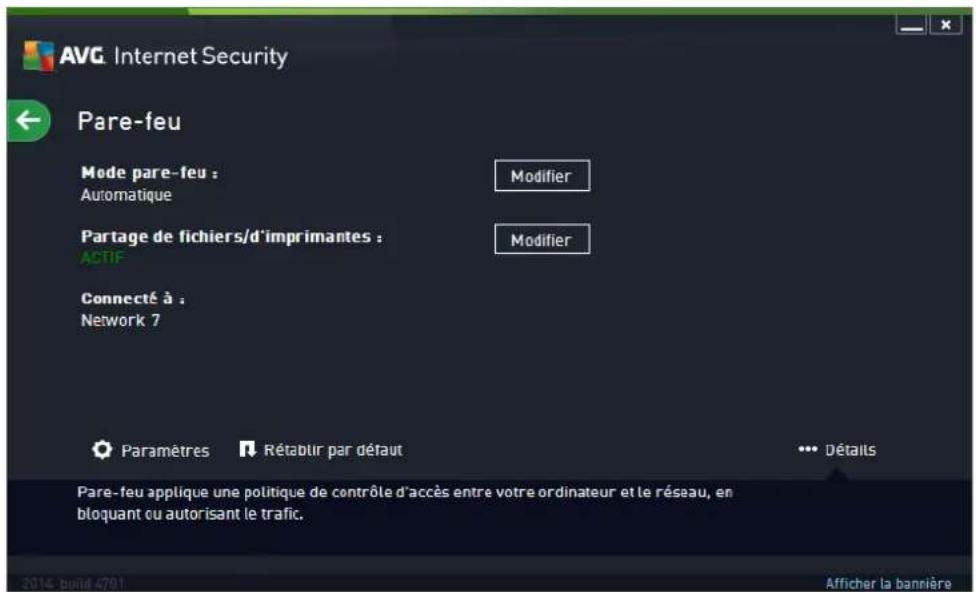 AVG Internet Security 2014 - Le Pare-feu AVG n'est pas conçu pour protéger les plateformes serveur ! - 1