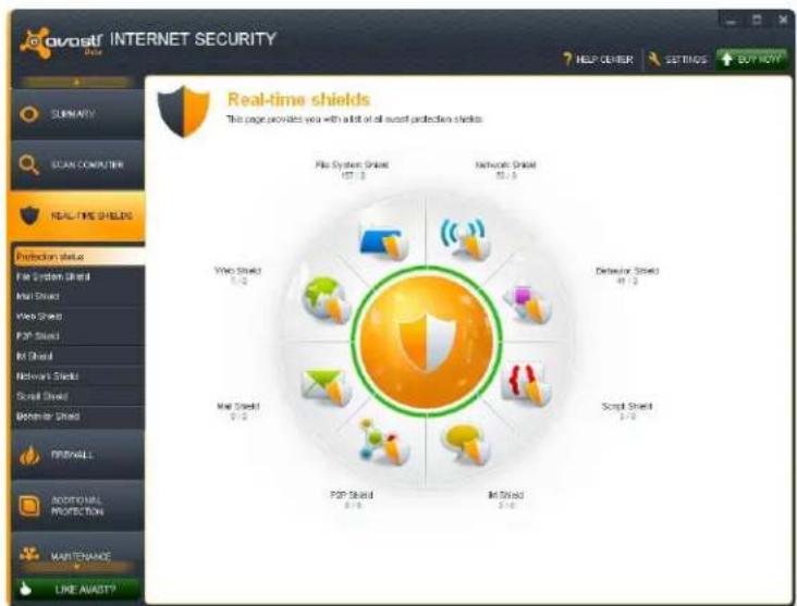 AVAST Internet Security 7.0 - En savoir plus concernant les agents résidents - 1