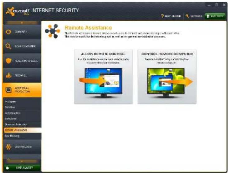 AVAST Internet Security 7.0 - Assistance à distance - 1