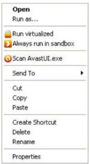 AVAST Internet Security 7.0 - La virtualisation de processus (Sandbox) - 3