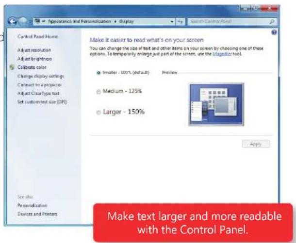 MICROSOFT Windows 7 - High DPI Support - 1