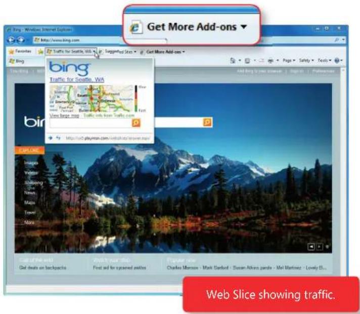 MICROSOFT Windows 7 - Web Slices - 1