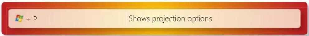 MICROSOFT Windows 7 - New Projection Shortcut - 1