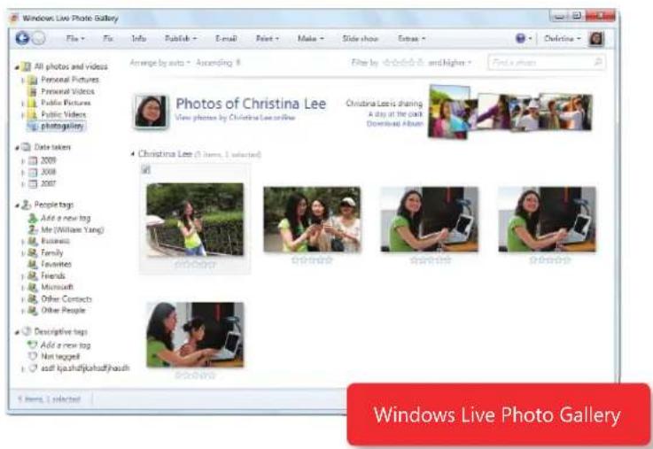 MICROSOFT Windows 7 - Windows Live Photo Gallery - 1
