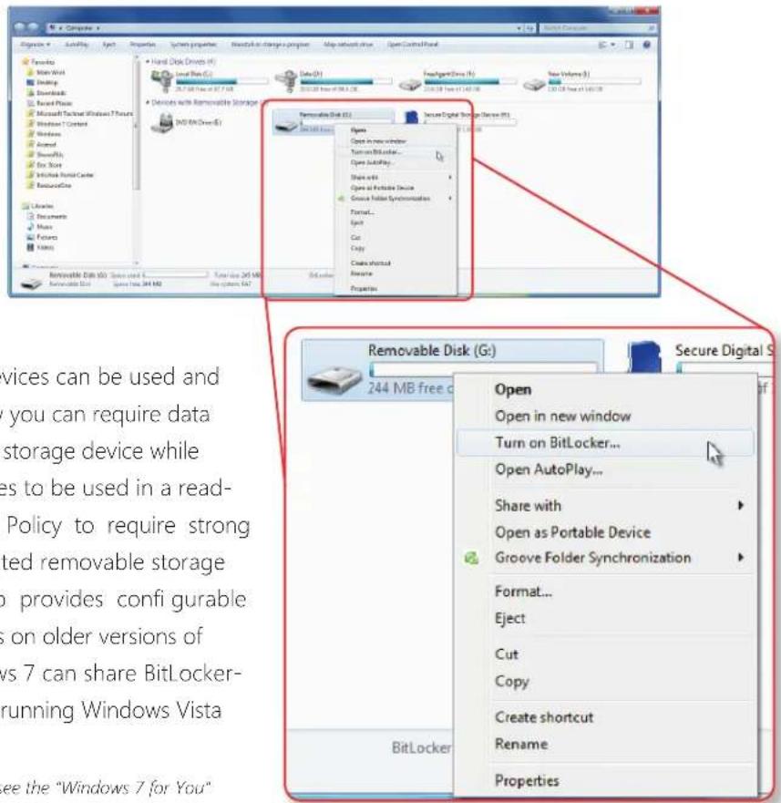 MICROSOFT Windows 7 - Managing BitLocker To Go - 1