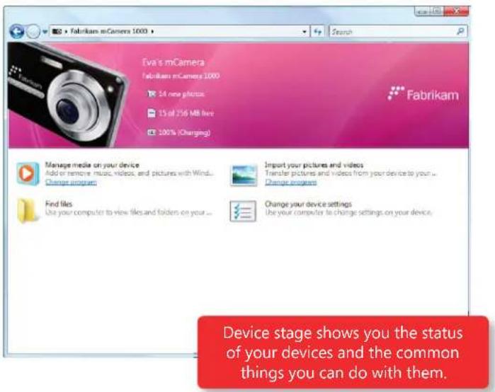 MICROSOFT Windows 7 - Device Stage - 1