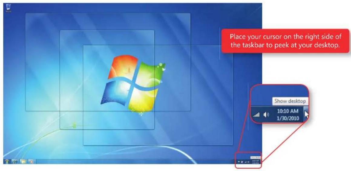 MICROSOFT Windows 7 - Desktop Enhancements - 1