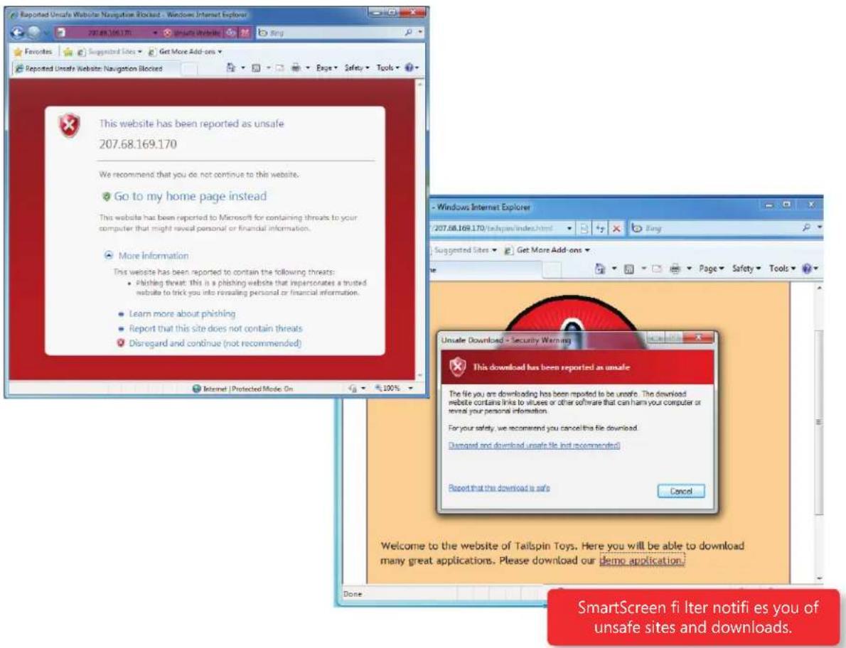 MICROSOFT Windows 7 - SmartScreen Filter - 1