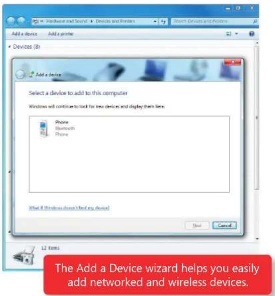 MICROSOFT Windows 7 - The Devices and Printers Folder - 2