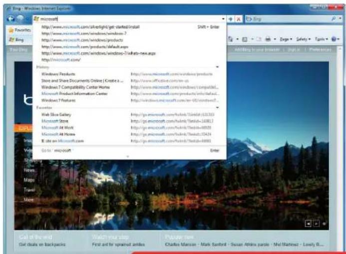 MICROSOFT Windows 7 - Smart Address Bar - 1
