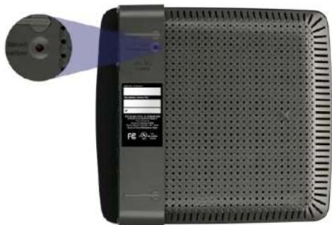 LINKSYS E1500 - Vista inferiore - 1