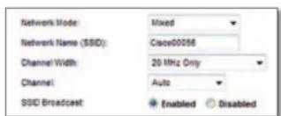 LINKSYS E1500 - Ασύρματες ρυθμίσεις - 1