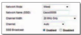 LINKSYS E1500 - Wireless Settings (Instellingen voor draadloos netwerk) - 1