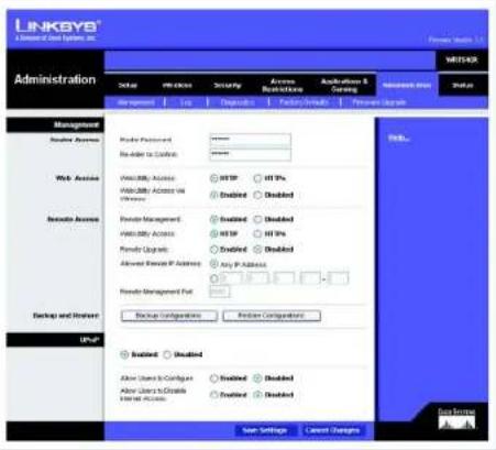 LINKSYS WRT54GR - Remote Access - 2