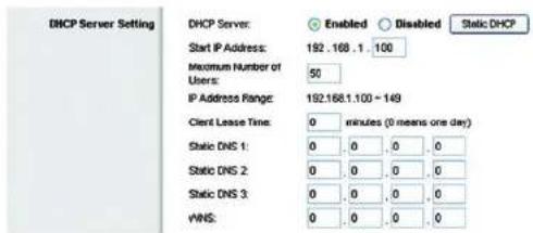LINKSYS WRT54GR - Time Setting - 1
