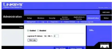LINKSYS WRT54GR - Fichier journal - 1