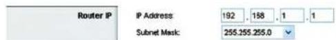 LINKSYS WRT54GR - Network Setup - 1