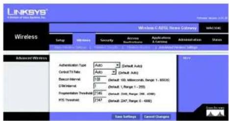 LINKSYS WAG354G - Advanced Wireless - 1