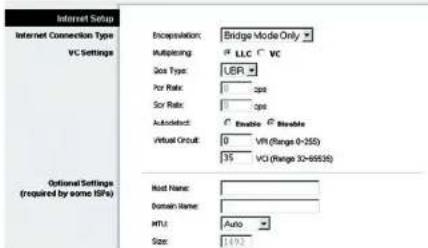 LINKSYS WAG354G - Keep Alive Real Period Sec. - 1