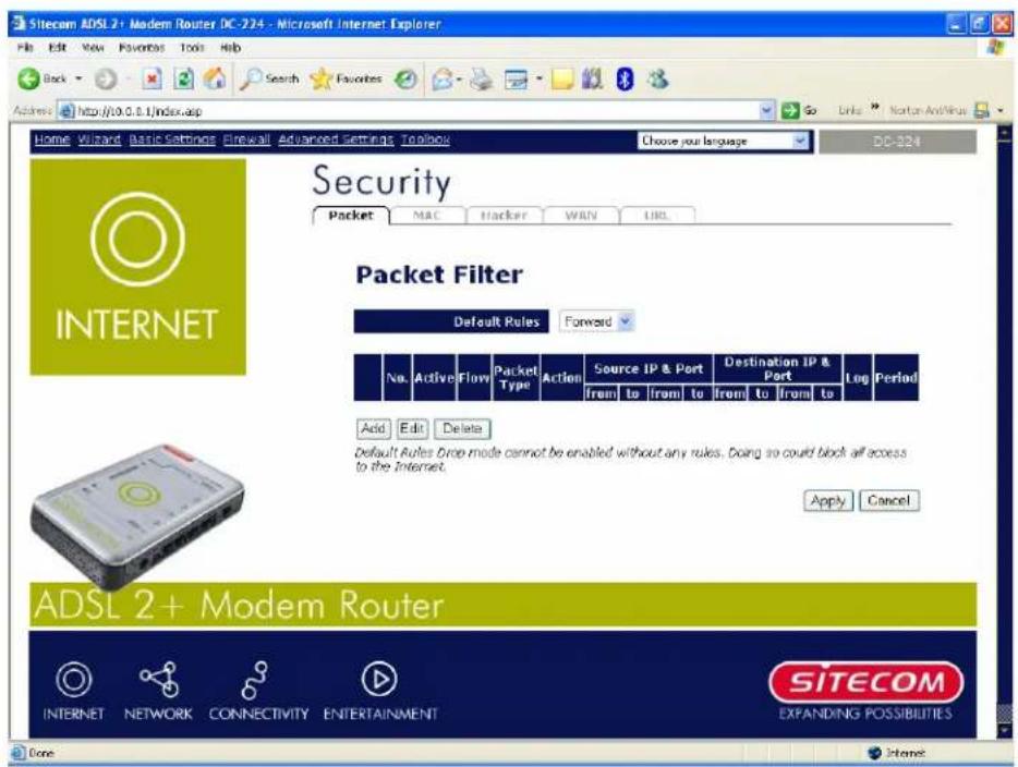 SITECOM DC-224 - Packets Filter - 1