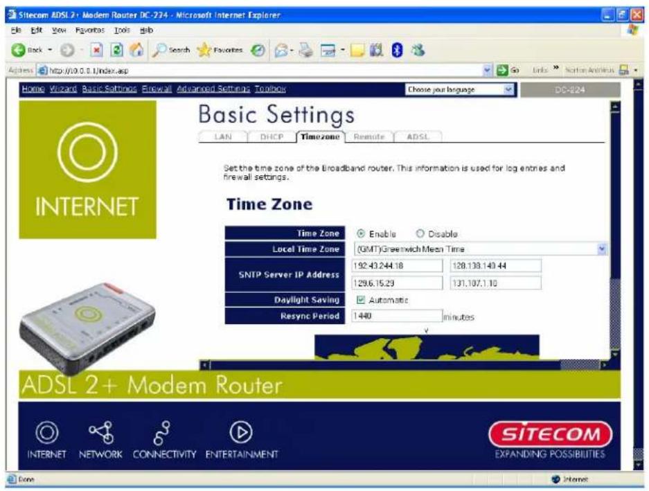 SITECOM DC-224 - Time Zone - 1