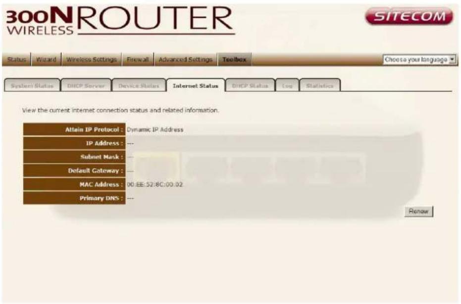 SITECOM WL-351 - Internet Status - 1