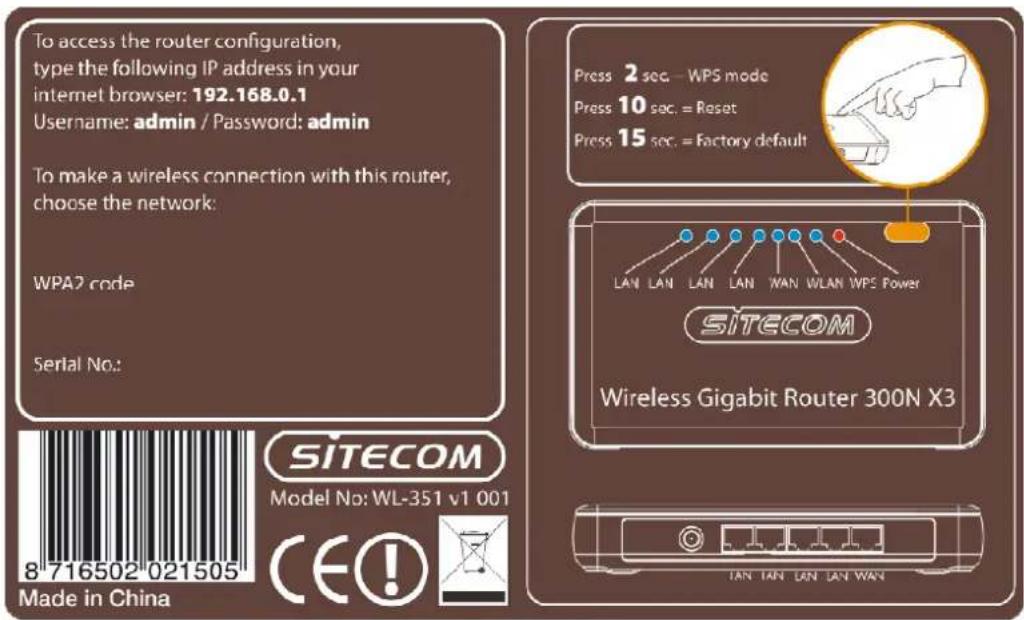 SITECOM WL-351 - Backlabel - 1