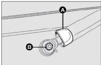 FIAT Croma (2008) - Changing the windscreen wiper blades fig. 18 - 1