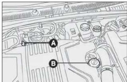 FIAT Croma (2008) - Topping up engine oil - 2
