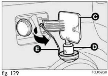 FIAT Croma (2008) - FUEL FILLER CAP fig. 128 - 1