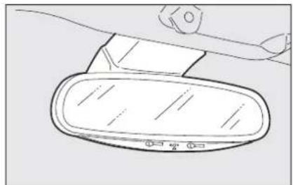FIAT Croma (2008) - ELECTRO-CHROMIC DRIVING MIRROR fig. 42 - 2