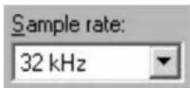 PINNACLE Studio 8 - Audio compression settings - 3