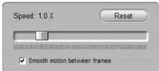 PINNACLE Studio 8 - The Vary playback speed tool - 1
