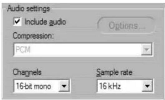 PINNACLE Studio 8 - Audio settings - 1