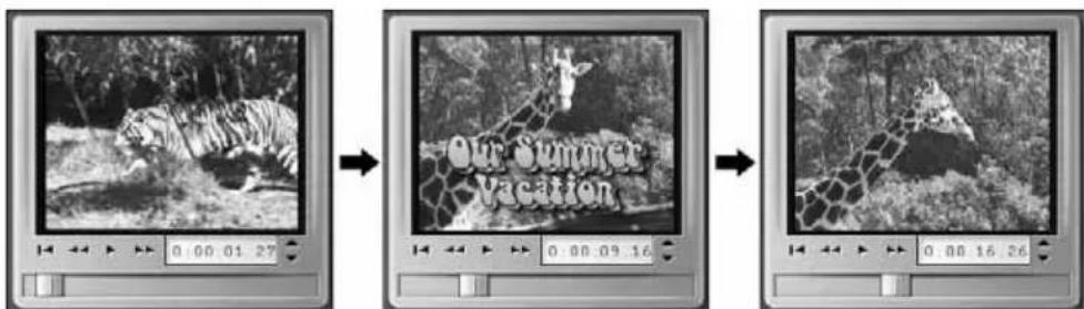 PINNACLE Studio 8 - Overlay images - 1