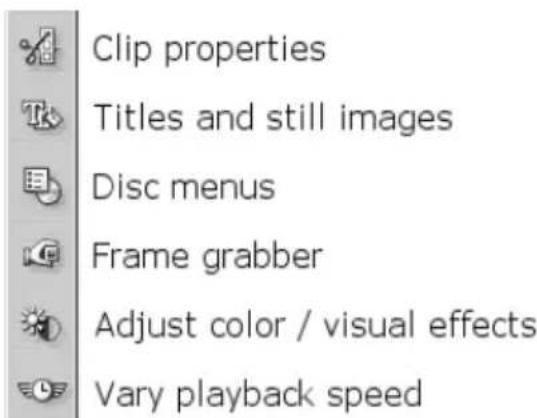 PINNACLE Studio 8 - The Video toolbox - 1