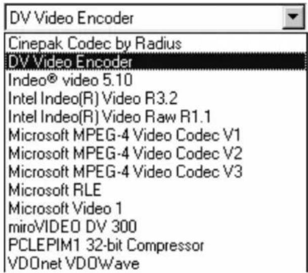 PINNACLE Studio 8 - Compression - 1