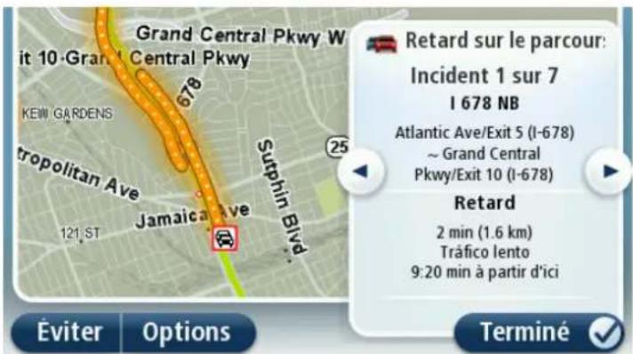 Grand Central Pkwy W it 10-Grand Central Pkwy KEIM GARDENS Tropolitan Ave Jamaica Suphim Blvd. 121 ST 678 25 Retard sur le parcour: Incident 1 sur 7 I 678 NB Atlantic Ave/Exit 5 (I-678) ~ Grand Central Pkwy/Exit 10 (I-678) Retard 2 min (1.6 km) Tráfico lento 9:20 min à partir d'ici Éviter Options Terminé