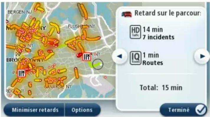 BERGEN NJ FLUSHIN NY BROOKYNY PARSLOP NY RIDGNY CANARIE NY Minimiser retards Options Terminé Retard sur le parcour: HD 14 min Traffic 7 incidents IQ 1 min Routes Total: 15 min