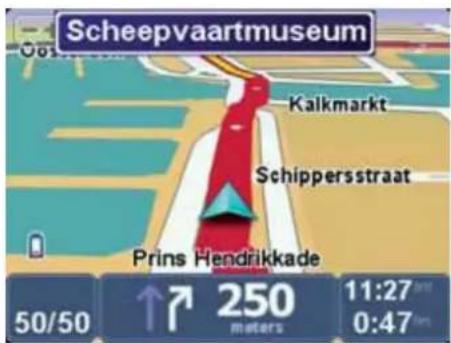 TOMTOM Rider Pro - Using lane guidance - 2