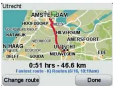 TOMTOM Rider Pro - Planning a route6. - 2