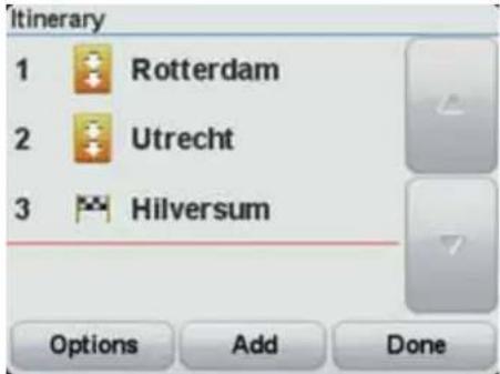 TOMTOM Rider Pro - Creating an Itinerary with winding roads - 1