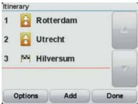 TOMTOM Rider Pro - About Itineraries - 1