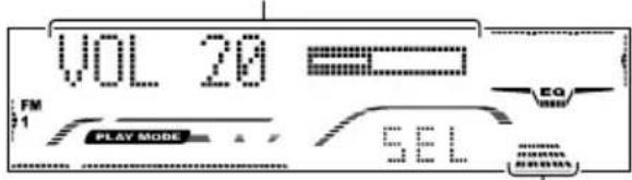 JVC KD-G801 - Die Lautstärke einstellen. - 2