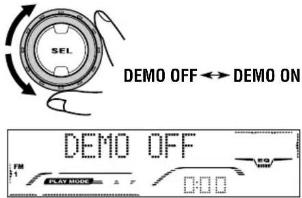 JVC KD-G801 - Canceling the display demonstration - 3